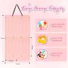 Vimiv Hair Bows Holder & Organizer w/Large Capacity, 16 Ribbons,Bows Organizer, Baby Hair Accessory Storage Display with Sturdy Rope, Wall Hanging for Girl Room & Nursery Decor view 3