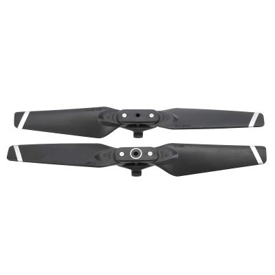 01 02 015 Propeller Quick Release 4730F, Exquisite Lightweight Excellent Blade Props Spare Parts Wing Plastic for Spark Drone(Black Silver Edge)