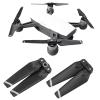 01 02 015 Propeller Quick Release 4730F, Exquisite Lightweight Excellent Blade Props Spare Parts Wing Plastic for Spark Drone(Black Silver Edge) view 4