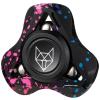 FREELOVE Metal Fidget Spinner for Adults, Upgraded Fox, Stainless Steel Fidget Toys, High Spin Long Spinning Finger Gyro, Small Mini Fidget Block, Silent Bearings EDC for Men Anxiety Cool view 1