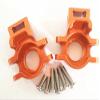 for UDR Unlimited Desert Racer Traxxas 8540 Aluminum Rear Axle C Hub Orange view 3