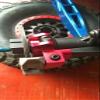 for UDR Unlimited Desert Racer Traxxas 8540 Aluminum Rear Axle C Hub Blue view 4