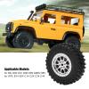 RC Car Rubber Tires, Exquisite Workmanship RC Car Tyre Wheel Strong Grip for MN D90 D91 D96 D99 for WPL B14 B24 C14 C24(R789S Silver) view 4