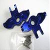 for UDR Traxxass Unlimited Desert Racer 8552 Blue 2PCS CNC Aluminum Axle Carriers Front C-Hubs view 2