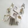 for UDR Traxxass Unlimited Desert Racer 8552 Silver 2PCS CNC Aluminum Axle Carriers Front C-Hubs view 2