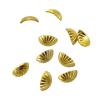 10/12 Scale Dollhouse Miniature Furniture Drawer Pulls Handle Kitchen Cabinet Hardware for Bedroom Living Room Decoration, Gold view 3