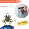 12 Pack Funny Sensory Fidget Toys,Deformable Chain DIY Robot Spinners Fingertip Stress Relief Gyro Toy Birthday Gifts Easter Basket Goodie Bag Stuffers Classroom Prizes Party Favors for Kids Adults view 4