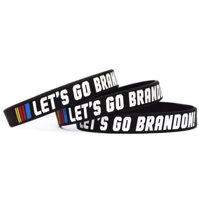 SayitBands Three (3) of Let's Go Brandon Bracelets