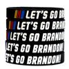 SayitBands Five (5) of Let's Go Brandon Bracelets view 1