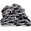 SayitBands One Hundred (100) of Let's Go Brandon Bracelets view 1