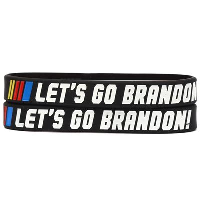 SayitBands Two (2) of Let's Go Brandon Bracelets