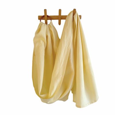 Linen Ring Sling, 76" (Baby Yellow)