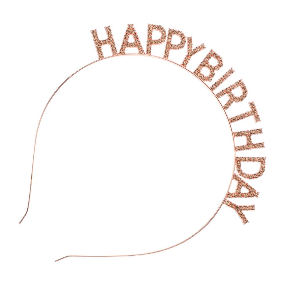 Beaupretty Happy Birthday Crowns for Boys and Girls Delicate Headband Boys and Girls Birthday Party Favor