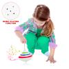 PATKAW Musical Spinning Top for Kids with LED Lights and Music, Light Up Spinning Toy for Toddlers, Interactive Sensory Gyroscope for Birthday Party Favors view 4