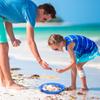 Sand Sifter Sieves for Kids - Heavy Duty ABS Beach Sifter Discovery Toy for Gardening, Digging, Finding Treasure Shells & Shark Teeth - Gift for Travel Beach Party (4PCS) view 4