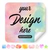 100-500 Personalized Labels - Customized Stickers with Any Design Image Logo Text, 1.5"-10" for Business Logo, Thank You Labels view 1