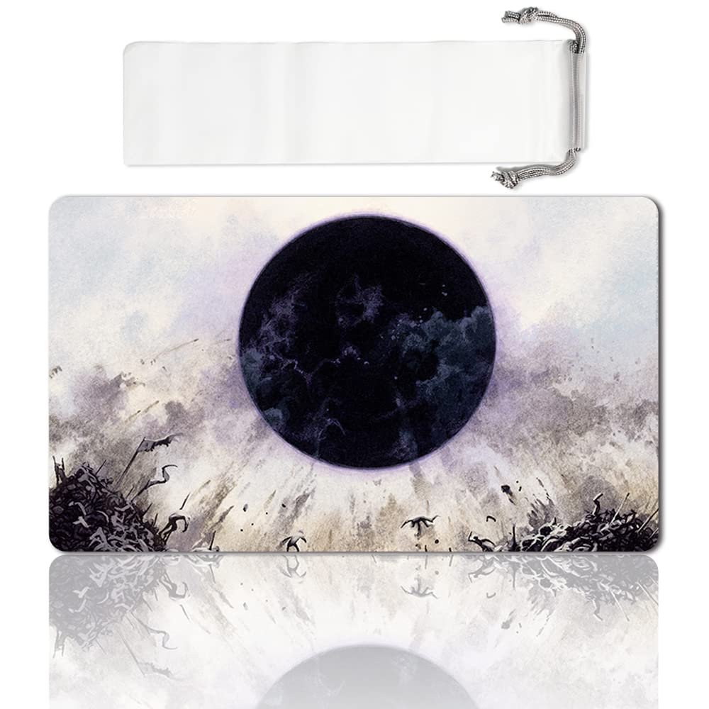 Board Game MTG Playmat Games Size 60X35 cm CCG Compatible for TCG RPG CCG Play mats (Damnation)