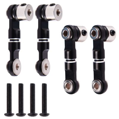 Aimrock Narrow Sway Bar Linkage Rear Anti-Roll Bar Links for 6S 1/7 Felony Infraction Limitless Mojave 1/8 Kraton Talion Outcast Notorious 6S BLX RC Buggy Car (Black)