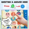 ZeenKind French English Talking Learning Book for Kids 2 3 4 5 6 Years Old, Learn French Interactive Audio Sound Books for Toddlers, Francais Educational Electronic Toys, Bilingual Musical Toy view 4