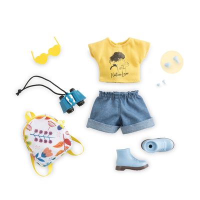 Corolle Girls Nature & Adventure Dressing Room - Clothing and Accessories Set for Corolle Girls Dolls