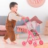 Corolle Mon Premier Poupon Foldable Baby Doll Stroller Set - Lightweight Toy Stroller for Toddlers 1-3 - Pink & White Doll Carriage for 12 Inch Dolls view 3