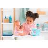 Corolle Baby Doll Care Pouch and Accessories Set - Includes Storage Bag, Drinking Cup, Pretend Electric Toothbrush, Toothpaste and Pump Bottle, for use with12, 14" and 17" Dolls (141310) view 4