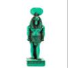 Ancient Egyptian statue of Thoth God of moon, magic, and master of knowledge. He wasdepicted as an Ibis bird or a baboon. Made in Egypt. view 1