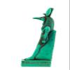 Ancient Egyptian statue of Thoth God of moon, magic, and master of knowledge. He wasdepicted as an Ibis bird or a baboon. Made in Egypt. view 3