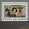 Three Stooges Collectible Million Dollar Bill Novelty Dollar Bill Desktop Collectible - Comes in High Quality Currency Stand - Best Desk Top Accessory Gift for 3 Stooges Fans view 1