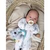 Itzy Ritzy - Ritzy Rattle Pal with Teether - Baby Teething Toy Features A Minky Plush Character, Gentle Rattle Sound & Soft Teether Toy for Newborn (Koala) view 3