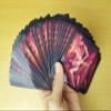 60 PCS/Set Black Lotus Colorful Backs TCG Card Sleeves, Board Game Card Sets Protective for MTG TCG CCG RPG (Red) view 1