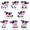 15Pcs Cow Birthday Party Decoration Cow Hanging Swirls for Farm Animal Theme Birthday Party Supplies view 4