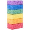 MiKoom Floam 6 Colors Giant Foam Clay, Fun Foam for Toddlers Foam Beads Play Kit Modeling Clay for Kids, Preschool Classroom Educational Arts Crafts Fine Moter Skills Toy view 1