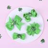 St. Patrick's Day Hair Clip for Baby Toddlers Hair Bow Hair Accessories 4 Pack ZFJ15 (Green Set) view 3