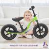 KRIDDO Toddler Balance Bike 2 Year Old, Age 24 Months to 5 Years Old, Early Learning Interactive Push Bicycle with Steady Balancing, Gift Bike for 2-5 Boys Girls, Green view 3