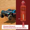 OGRC 4PCS All Aluminum Front & Rear Shocks Upgrade Parts for Traxxas Slash 2WD Slash 4x4 4WD Rustler Stampede Hoss 1/10 RC Truck, Replace 5866 (Red) view 3