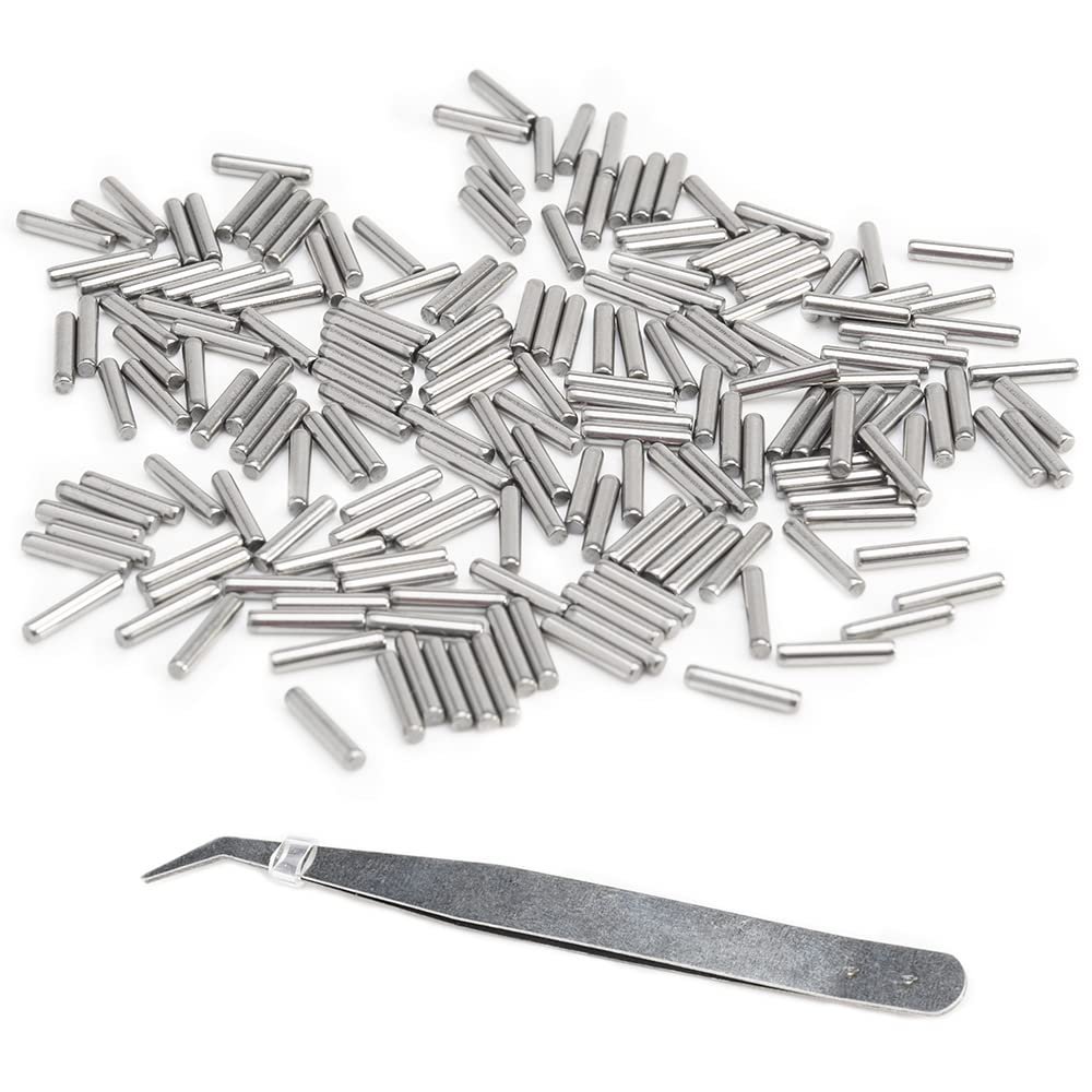 Model# 2754 Stub Axle Pins, Size 2x10mm (Set of 100 Pcs) for Traxxas RC Vehicles
