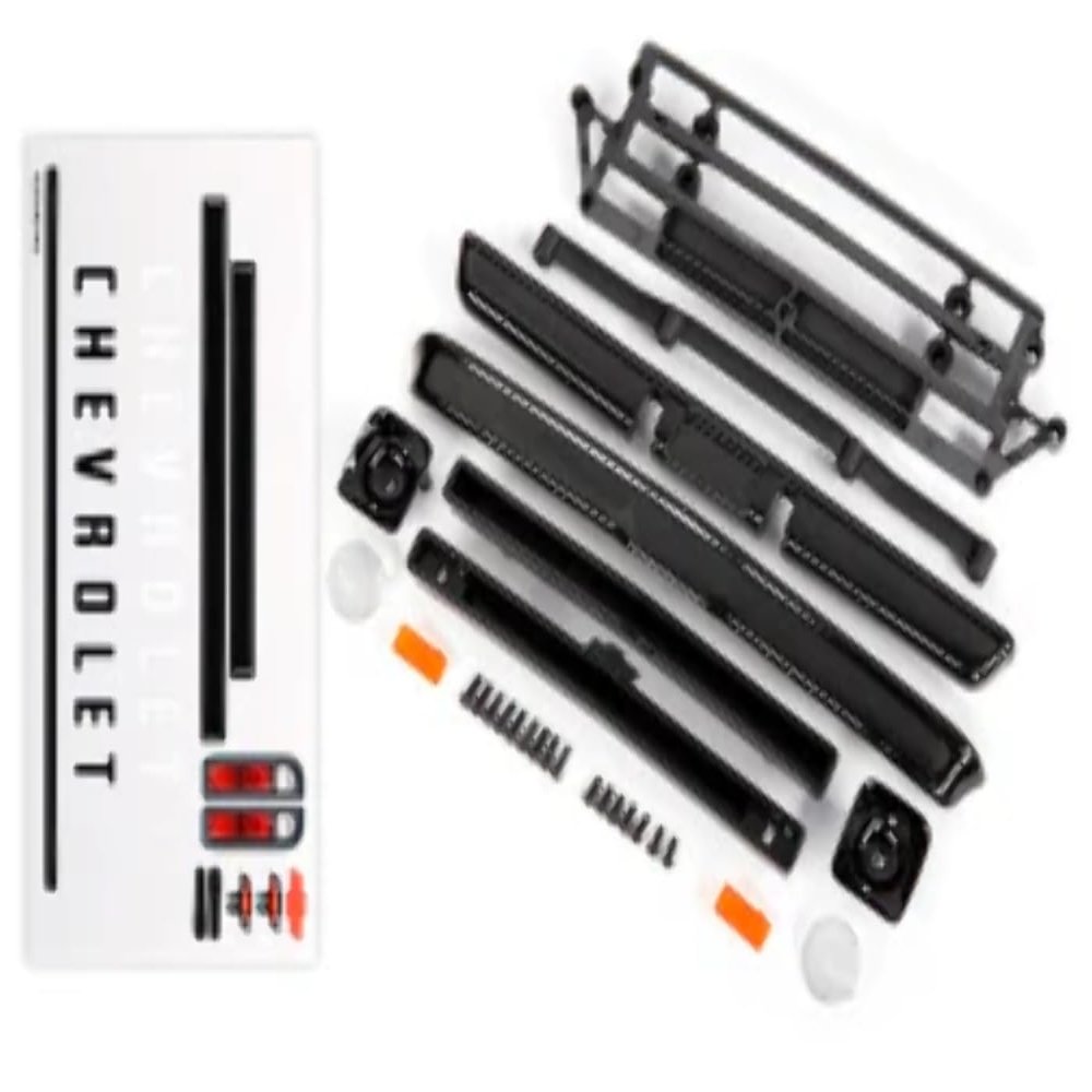 Traxxas 9415 Body Accessories, Chevrolet C10, Black