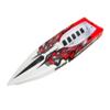 Traxxas 5718R Hull Spartan red-x Graphics view 1