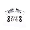 Traxxas Mirrors, Side, Chrome (Left & Right)/ o-Rings (4)/ Body Clips (4) (fits #9111 Body) view 1