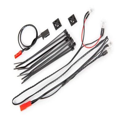 Traxxas 9385 LED Light Harness/Power Harness/Zip Ties (9)/ Mounts (2)