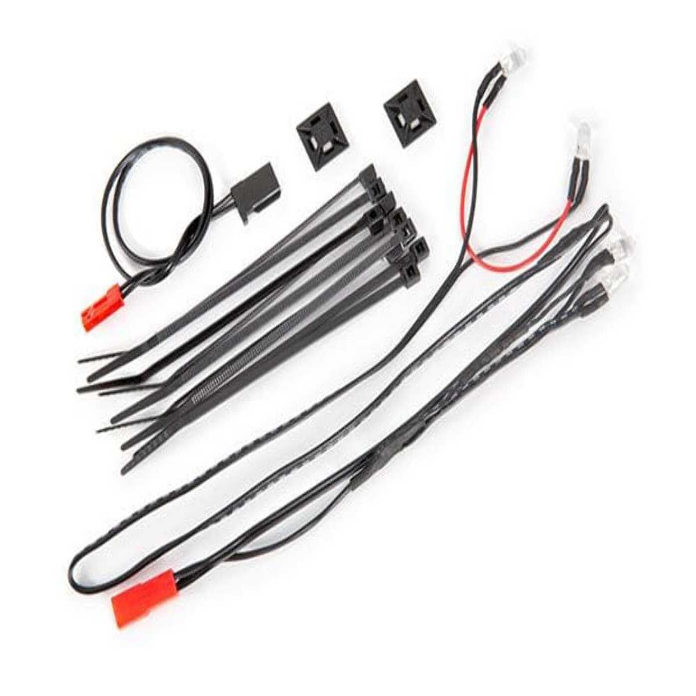 Traxxas 9385 LED Light Harness/Power Harness/Zip Ties (9)/ Mounts (2)