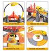 OR OR TU Toys for Boys 5-7, Race Track for Toddlers 3-5, 342Pcs Construction Toys for Boys Kids Car Track Toy Train Set Flexible Gift for 3 4 5 6 7+ Years Old view 2