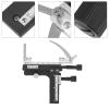 Fafeicy Mechanical Microscope Stage, X-Y Moveable with Scale, Plastic and Metal, 11.5x12.5cm view 3