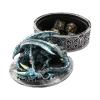 DDFE Unique New Dragon Pattern DND Dice Gift Storage Box,Great DND Gifts Giftware Box,Dungeons and Dragons RPG MTG Table Games D&D Pathfinder Shadowrun,DND Accessories Essentials Kit(Blue) view 3