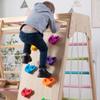 Avenlur Magnolia Indoor Playground 7-in-1 Jungle Gym Playset for Kids 2-6yrs - Slide, Climbing Wall, Rope Wall Climber, Monkey Bars, Swing - Waldorf and Montessori Style Wooden Climb Set. USA Company. view 2