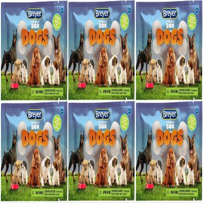 Breyer Mystery Pocket Box Dogs Blind Bag 6 Pack Model #1590