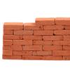 Haiabei 200 Pcs 1/16 Miniature Bricks,Mini Red Brick Stone,Model B-Rick,Mini Artificial B-Rick,Premium Clay Bri-CKS,DIY Fake Bri-CKS,Lifelike BRIC-k Ornament,for Dollhouse Decoration,Handmade Craft view 2