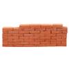 Haiabei 200 Pcs 1/16 Miniature Bricks,Mini Red Brick Stone,Model B-Rick,Mini Artificial B-Rick,Premium Clay Bri-CKS,DIY Fake Bri-CKS,Lifelike BRIC-k Ornament,for Dollhouse Decoration,Handmade Craft view 4