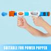 48 Pieces Popper Refill Balls,Light Blue 1.2 Inch Soft Foam Balls Refill Popper Soft Balls for Popper Refills view 3